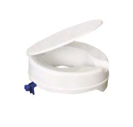 Raised Height Bolt on Toilet seat with lid Raised Height Bolt on Toilet seat with lid