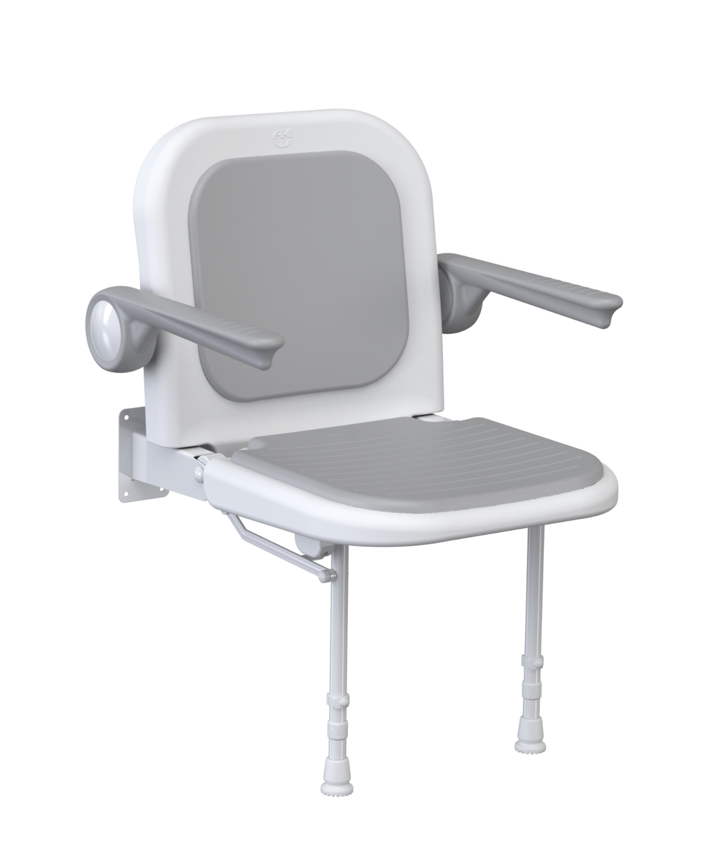 Standard Shower Seat with back & arms 4000 series Standard Shower Seat with back & arms 4000 series