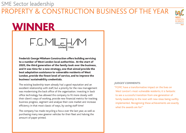 Property & Construction Business of the Year